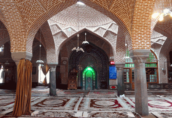 آشنایی با مسجد ظهیریه تبریز